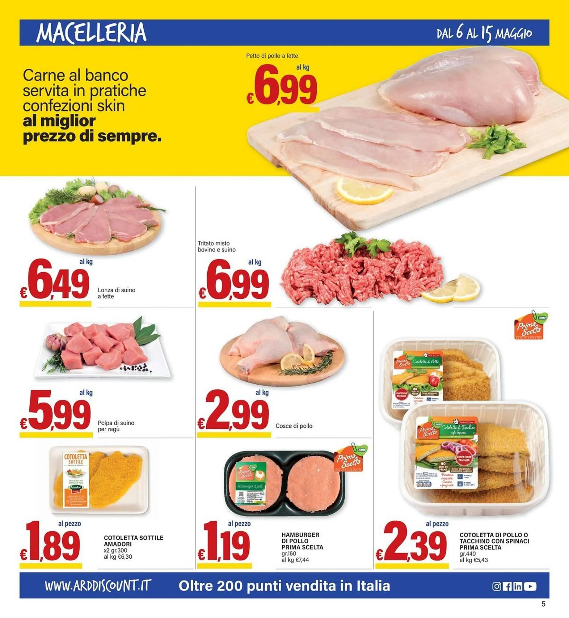 Volantino Ard Discount da 6 maggio a 15 maggio di 2024 - Pagina del volantino 5