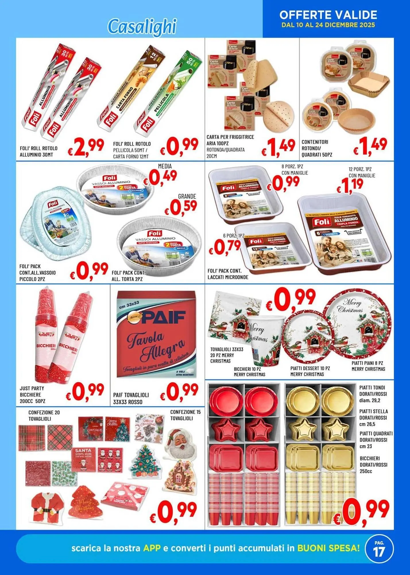 Volantino Casabalò da 10 dicembre a 24 dicembre di 2025 - Pagina del volantino 17