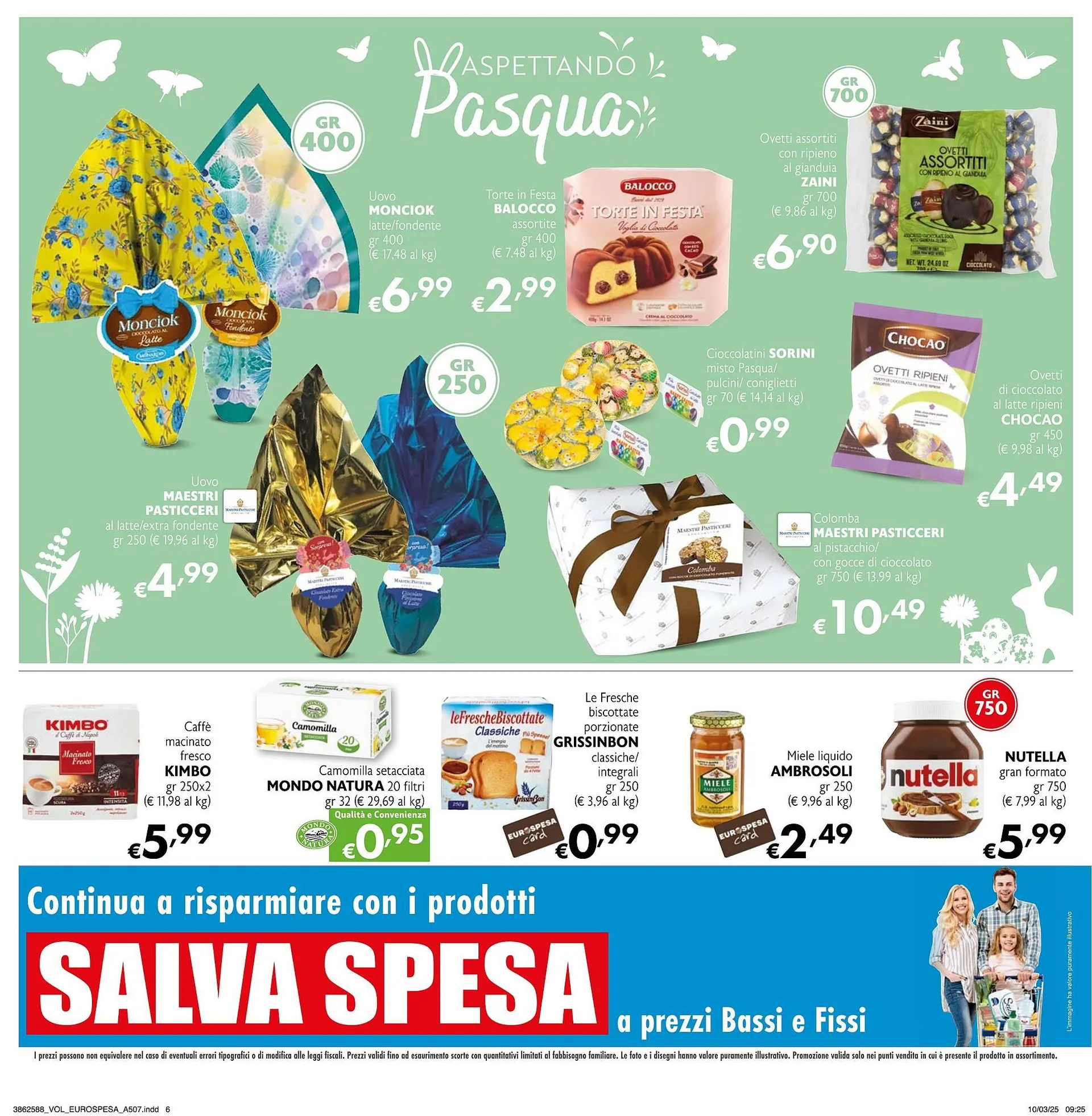 Volantino Eurospesa da 27 marzo a 9 aprile di 2025 - Pagina del volantino 6