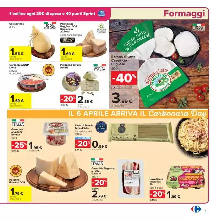 Sconti 30%40%50% da 25 marzo a 7 aprile di 2025 - Pagina del volantino 3