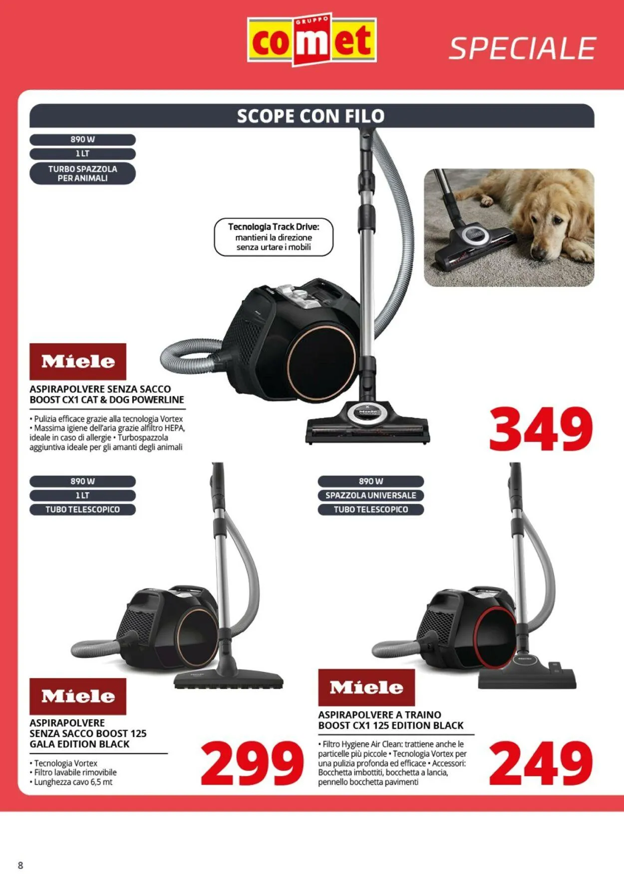 Comet Volantino attuale da 6 novembre a 12 novembre di 2025 - Pagina del volantino 8