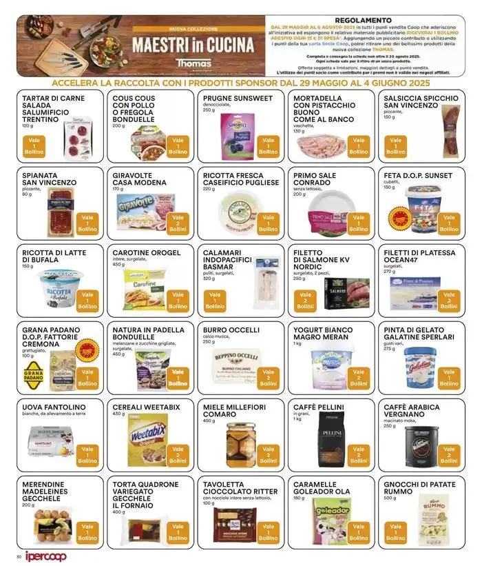 Sconti fino al 50 % da 22 maggio a 4 giugno di 2025 - Pagina del volantino 30