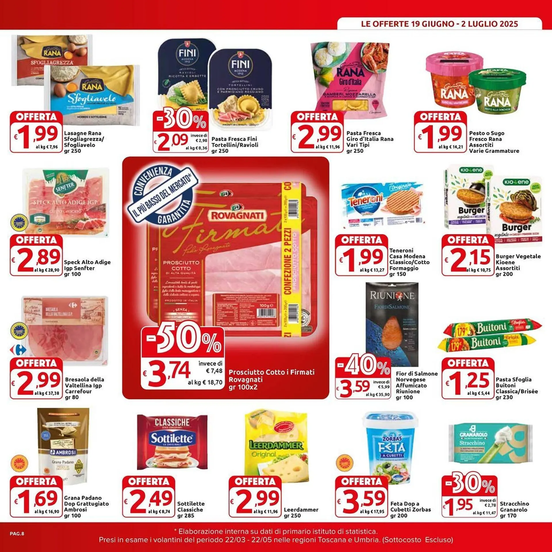 Volantino Carrefour Market da 19 giugno a 2 luglio di 2025 - Pagina del volantino 8