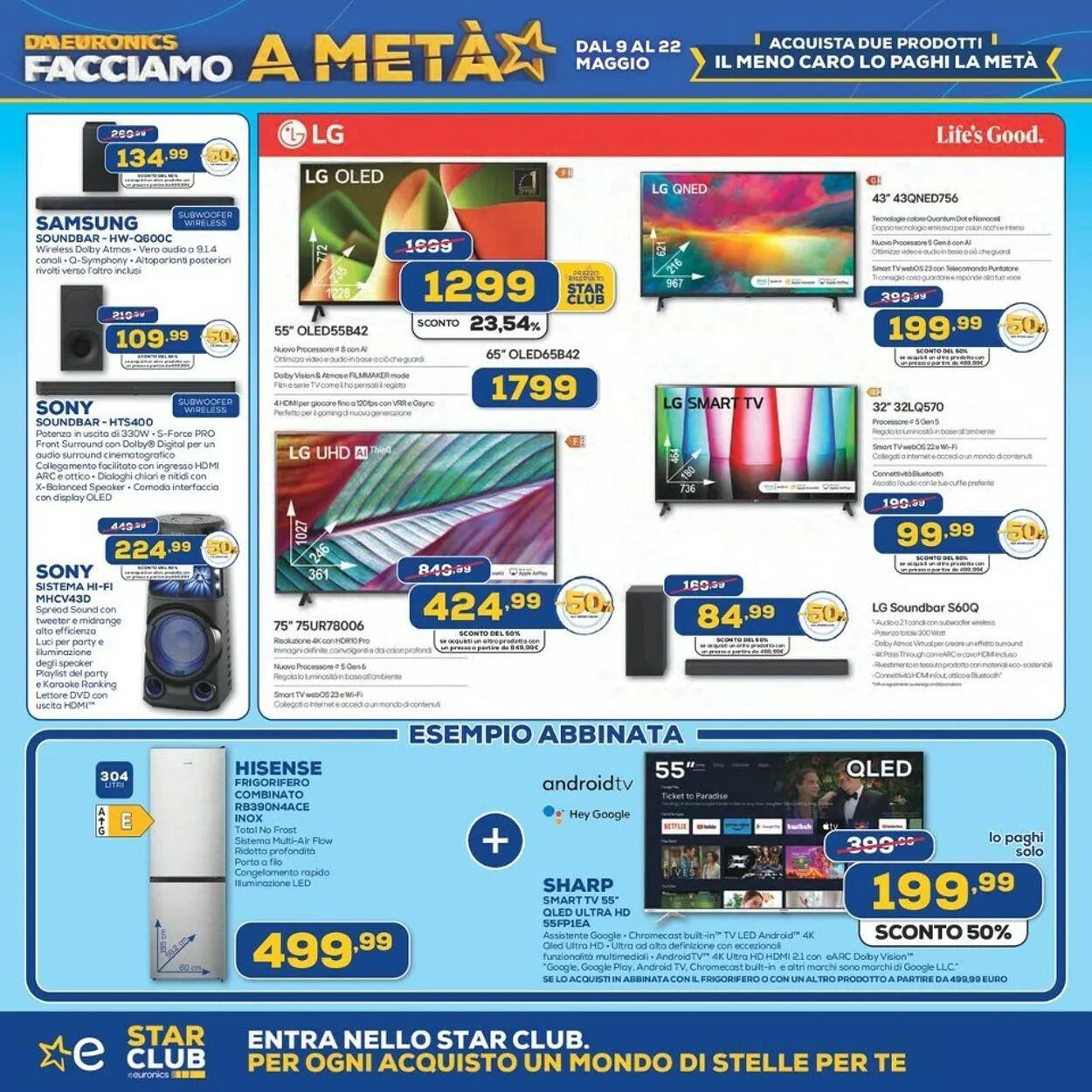 Euronics - Via Walt Disney, 87064, Corigliano Rossano (CS) Volantino attuale da 9 maggio a 22 maggio di 2024 - Pagina del volantino 2