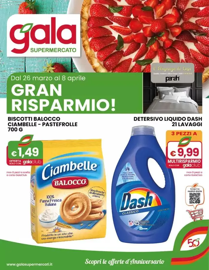 Gran risparmio da 26 marzo a 8 aprile di 2025 - Pagina del volantino 1