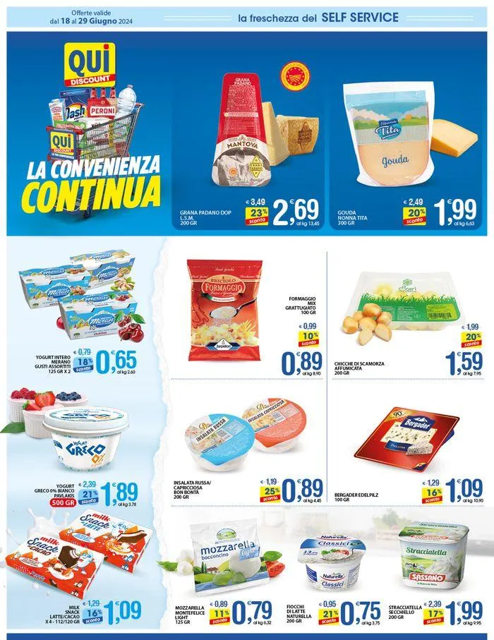 Qui convenienza firmata da 18 giugno a 29 giugno di 2024 - Pagina del volantino 2