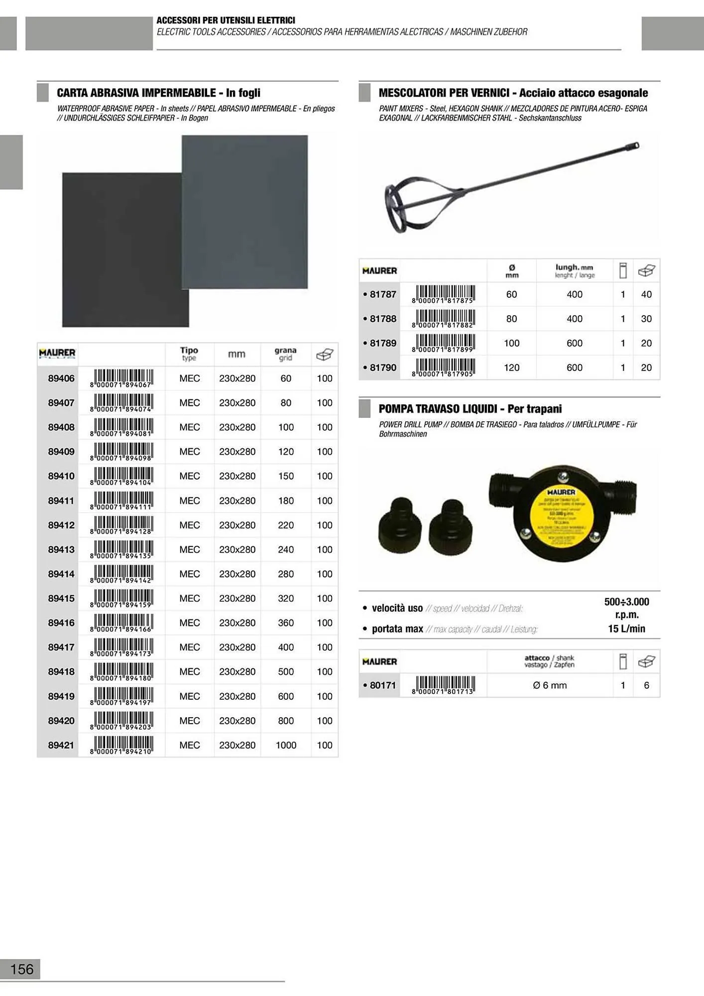 Volantino Maurer da 10 gennaio a 30 giugno di 2024 - Pagina del volantino 157