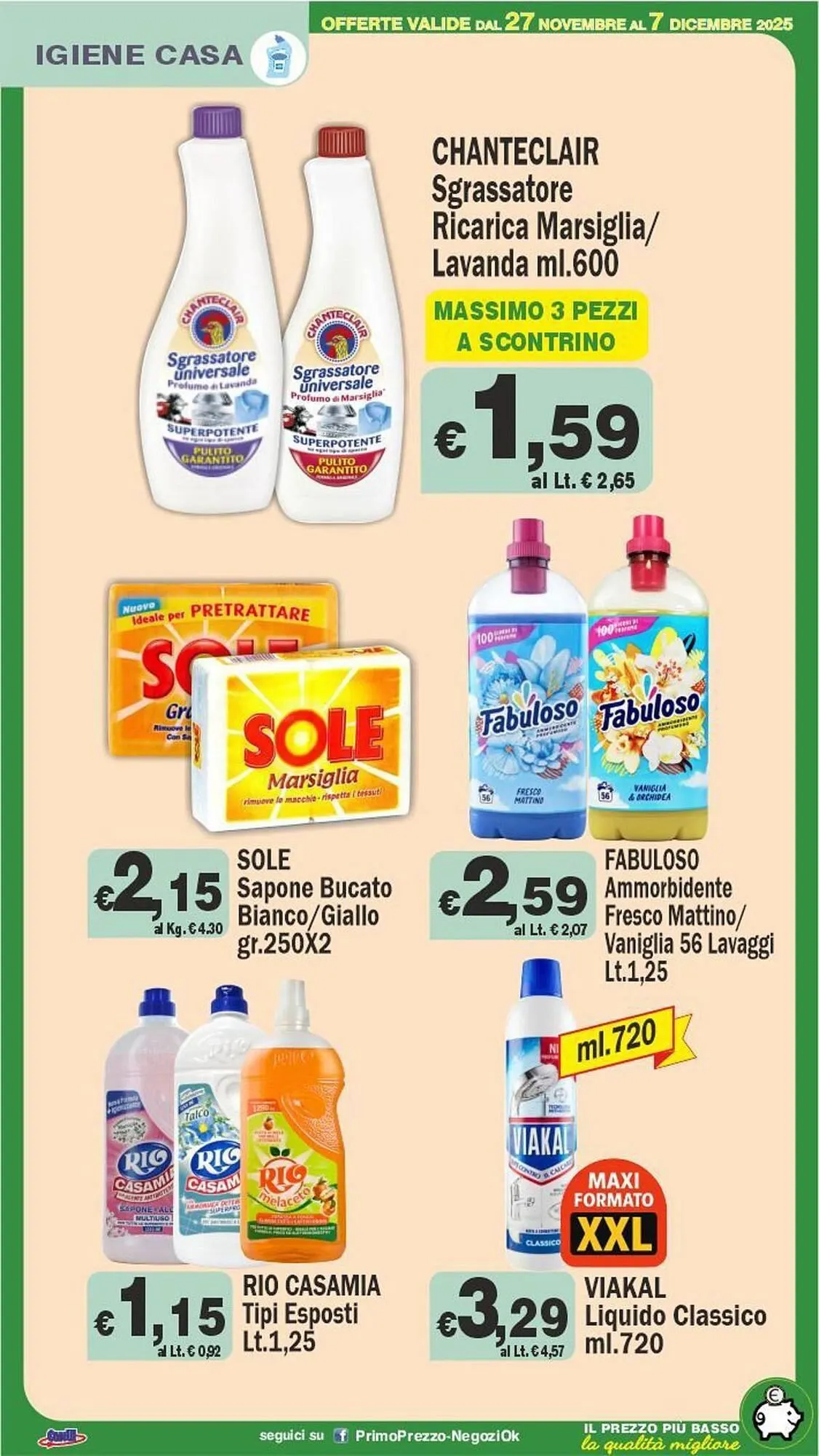 Volantino Primo Prezzo da 27 novembre a 7 dicembre di 2025 - Pagina del volantino 26