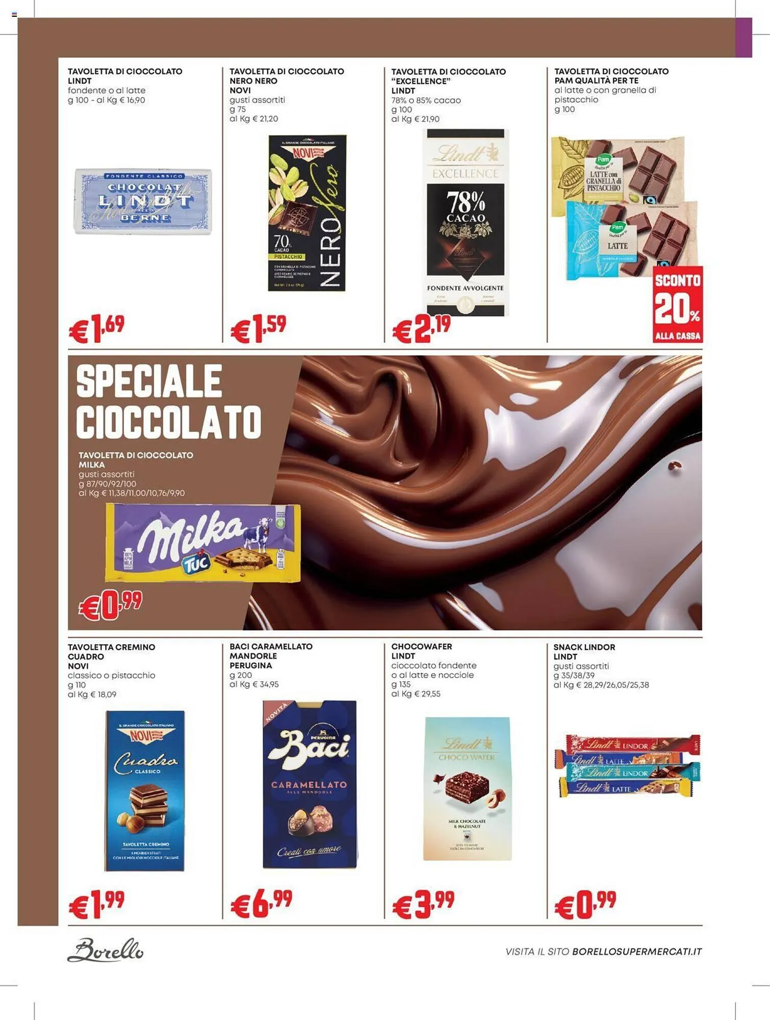 Volantino Borello Supermercati da 17 ottobre a 30 ottobre di 2024 - Pagina del volantino 6