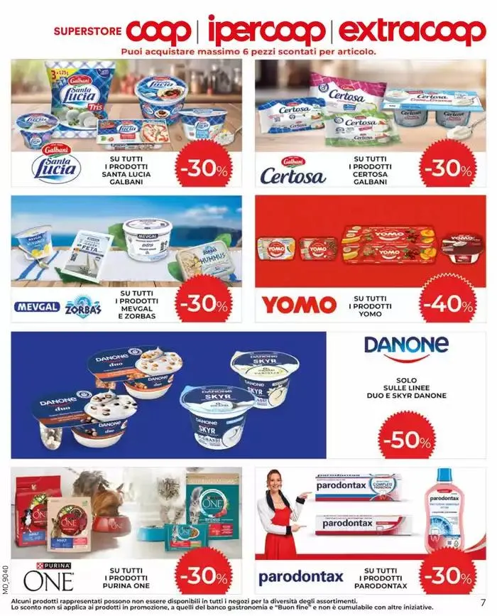 -25% su prodotti della linea da 27 marzo a 9 aprile di 2025 - Pagina del volantino 7