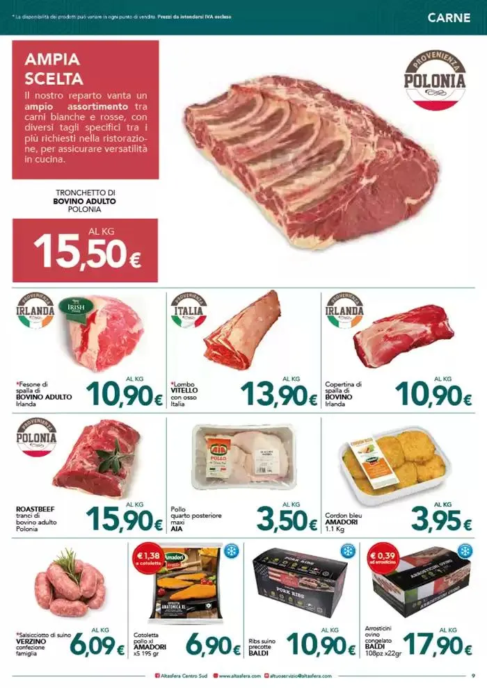 Offerte valide dal 22 Aprile al 6 Maggio 2025 da 22 aprile a 6 maggio di 2025 - Pagina del volantino 9