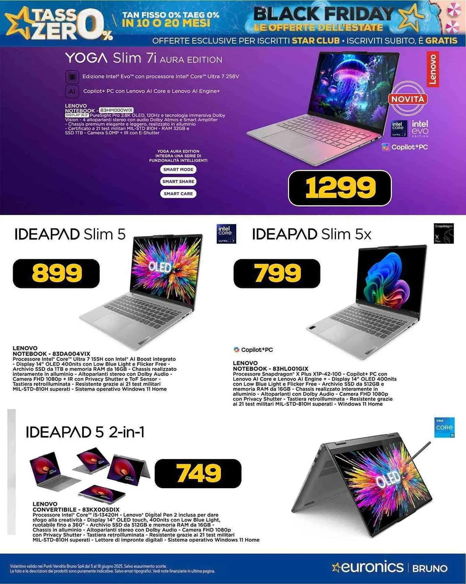 Volantino Euronics da 5 giugno a 18 giugno di 2025 - Pagina del volantino 38
