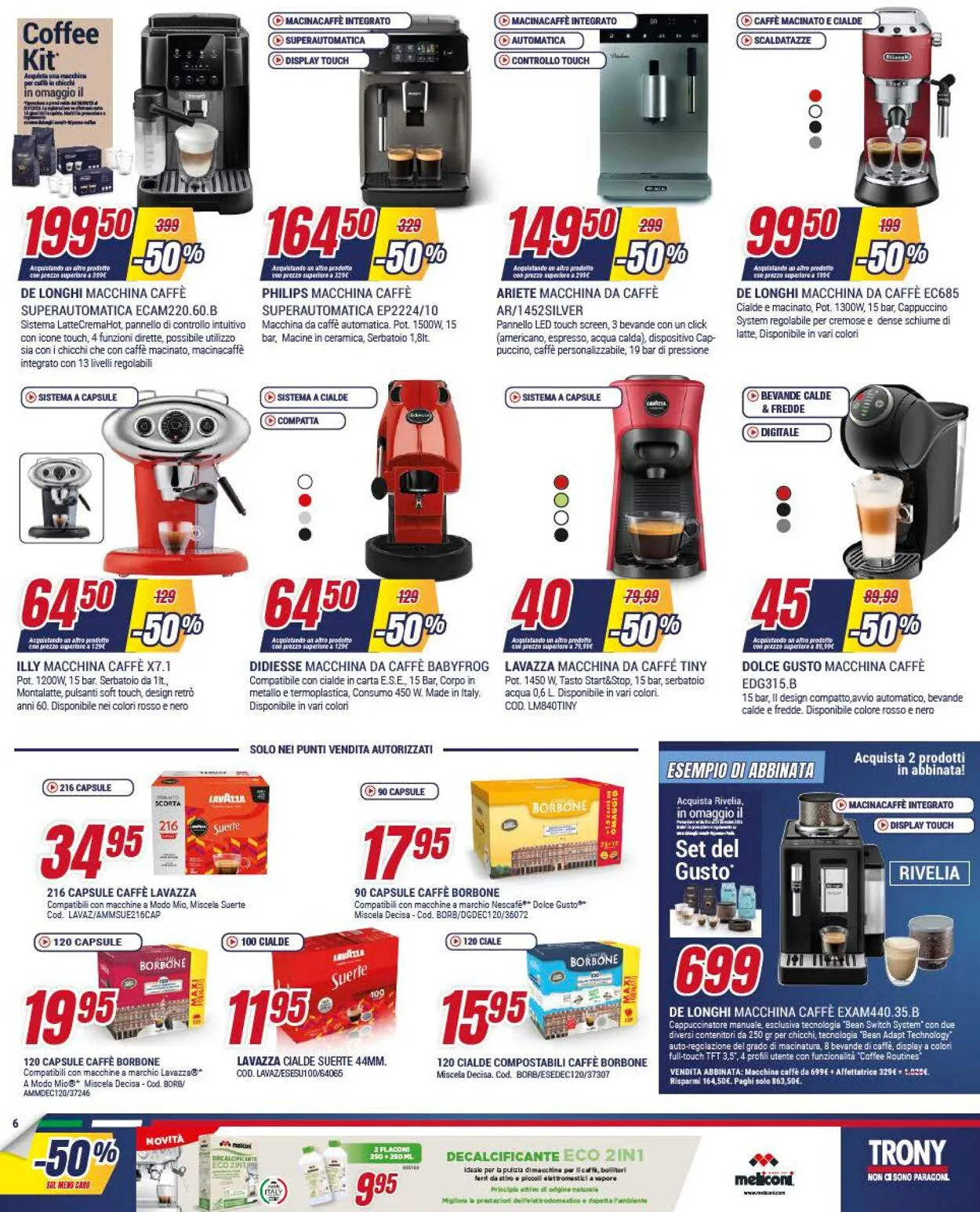 Trony - Palermo Volantino attuale da 30 novembre a 24 dicembre di 2023 - Pagina del volantino 6