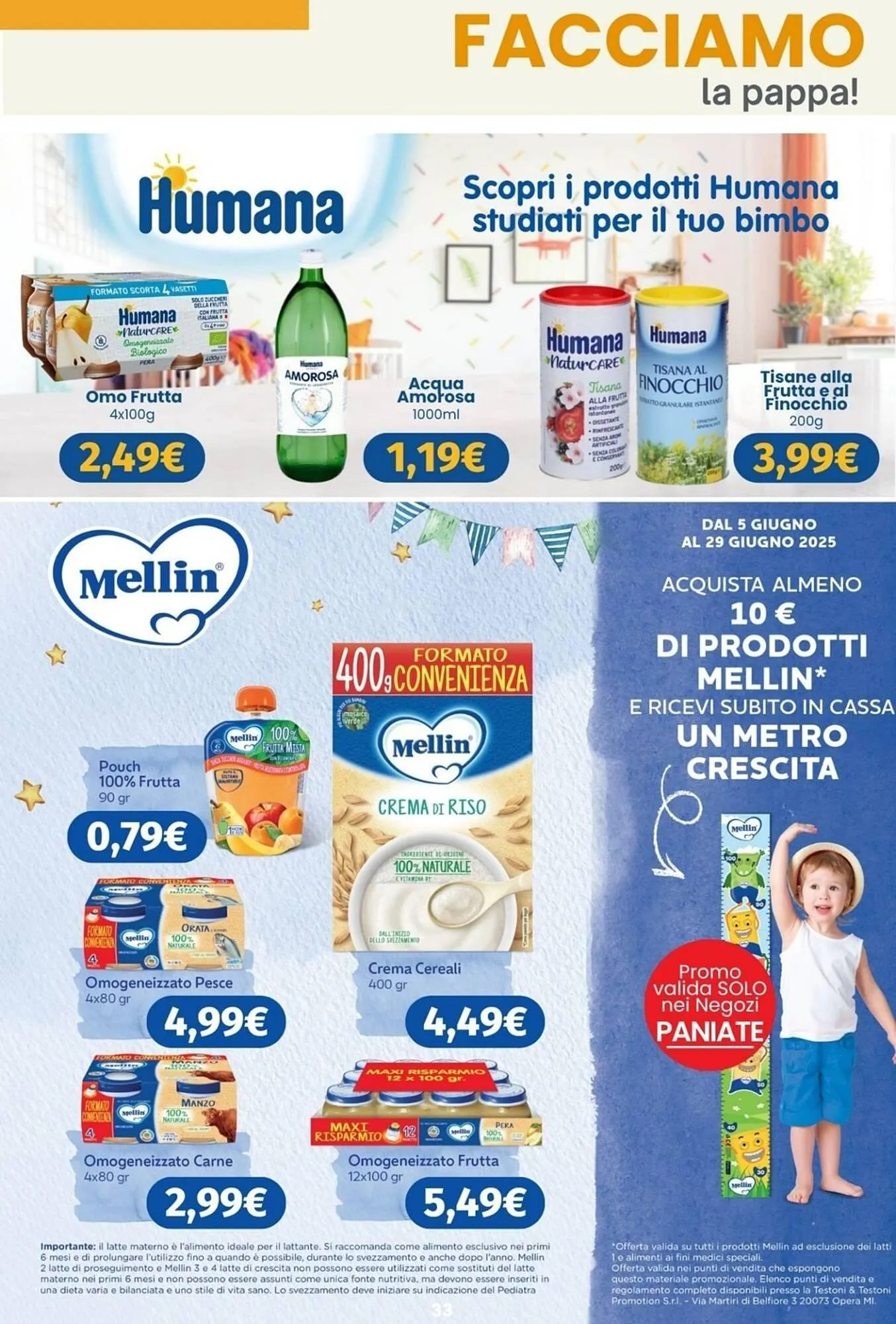 Volantino Paniate da 6 giugno a 29 giugno di 2025 - Pagina del volantino 33