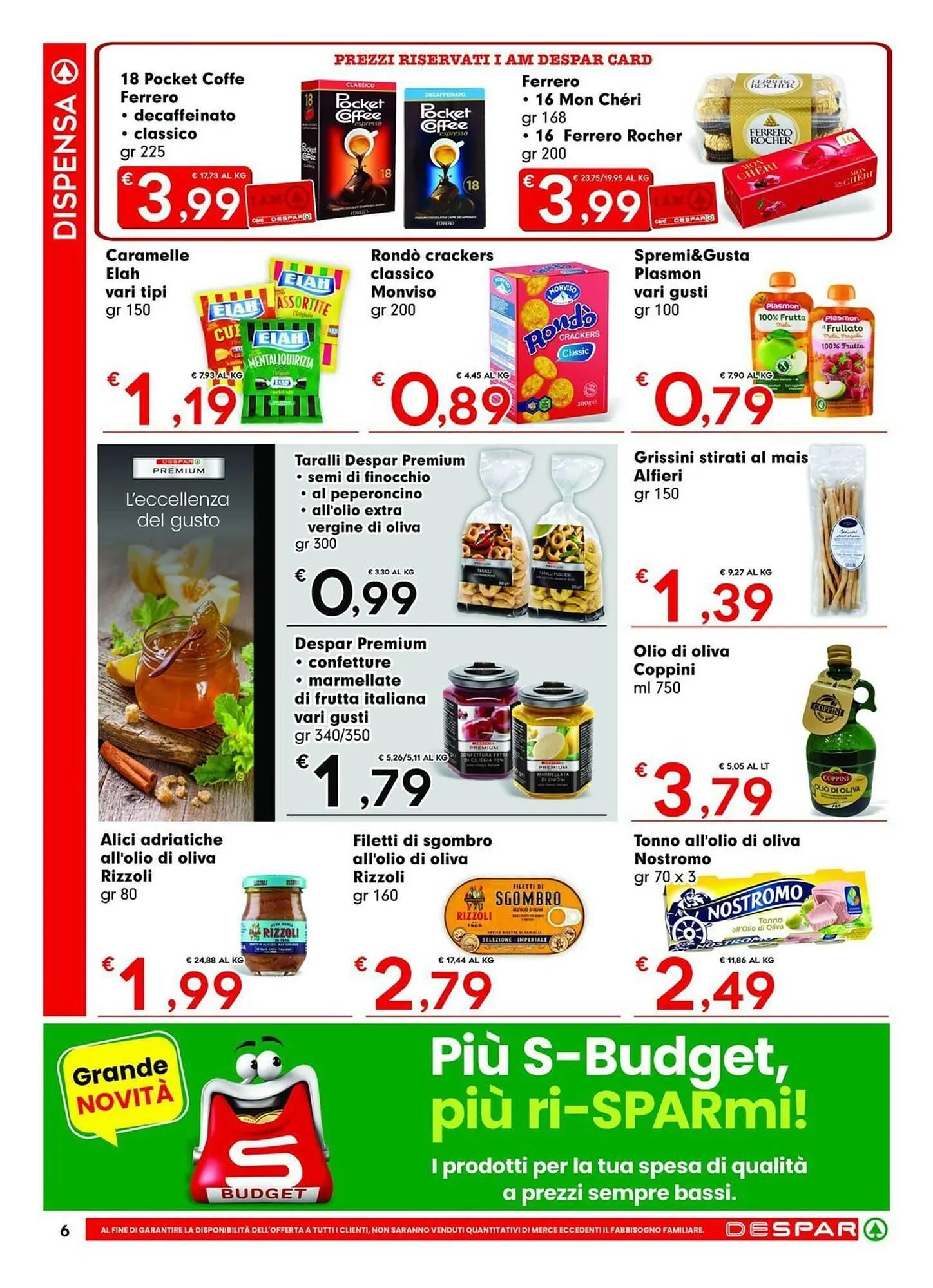 Volantino DeSpar Express da 23 ottobre a 5 novembre di 2025 - Pagina del volantino 6