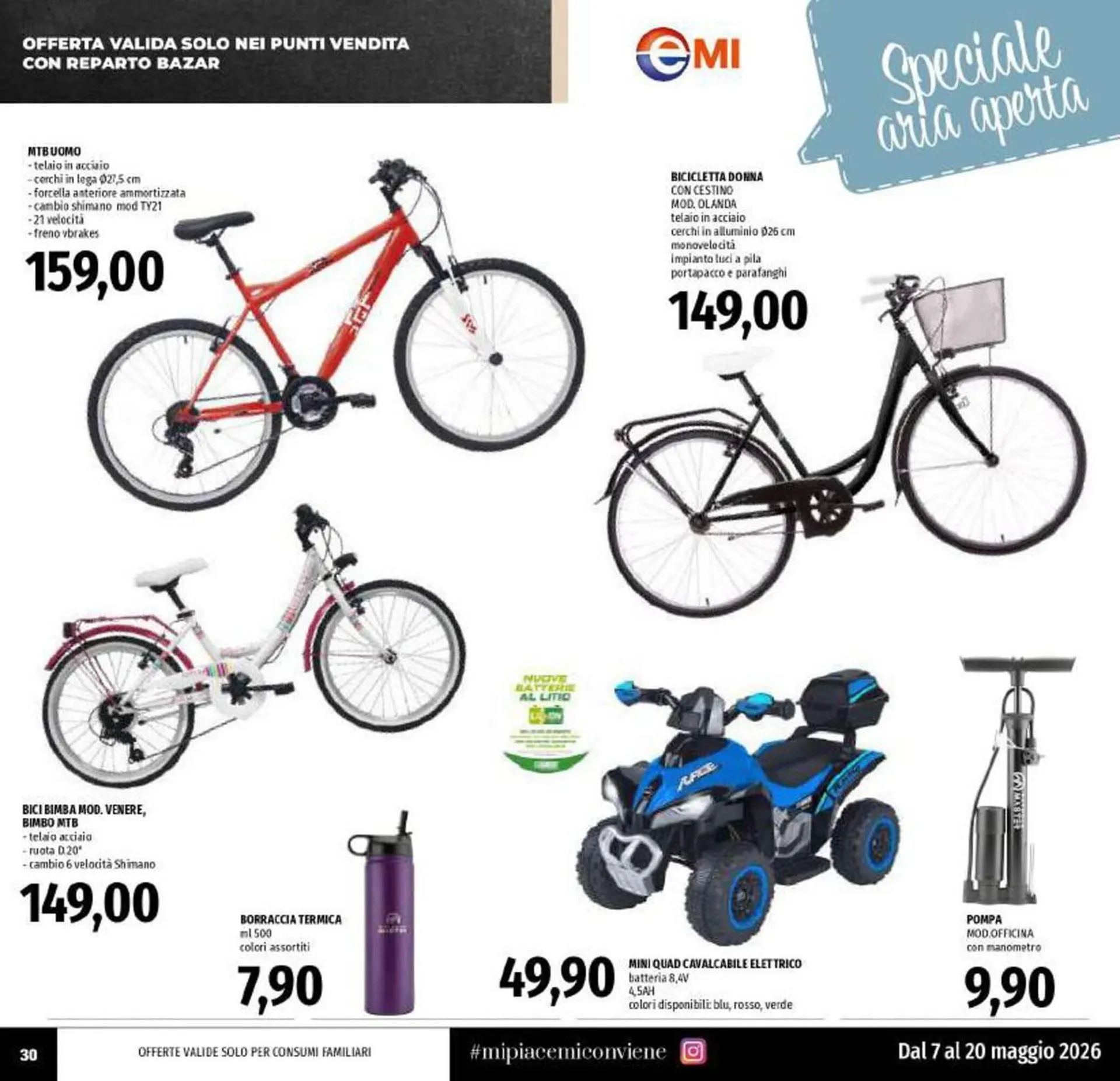 Volantino Emi Supermercati da 7 maggio a 20 maggio di 2026 - Pagina del volantino 30