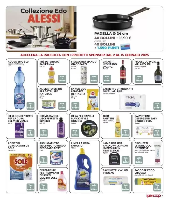 Prendi 2 Paghi 1 da 7 gennaio a 15 gennaio di 2025 - Pagina del volantino 31