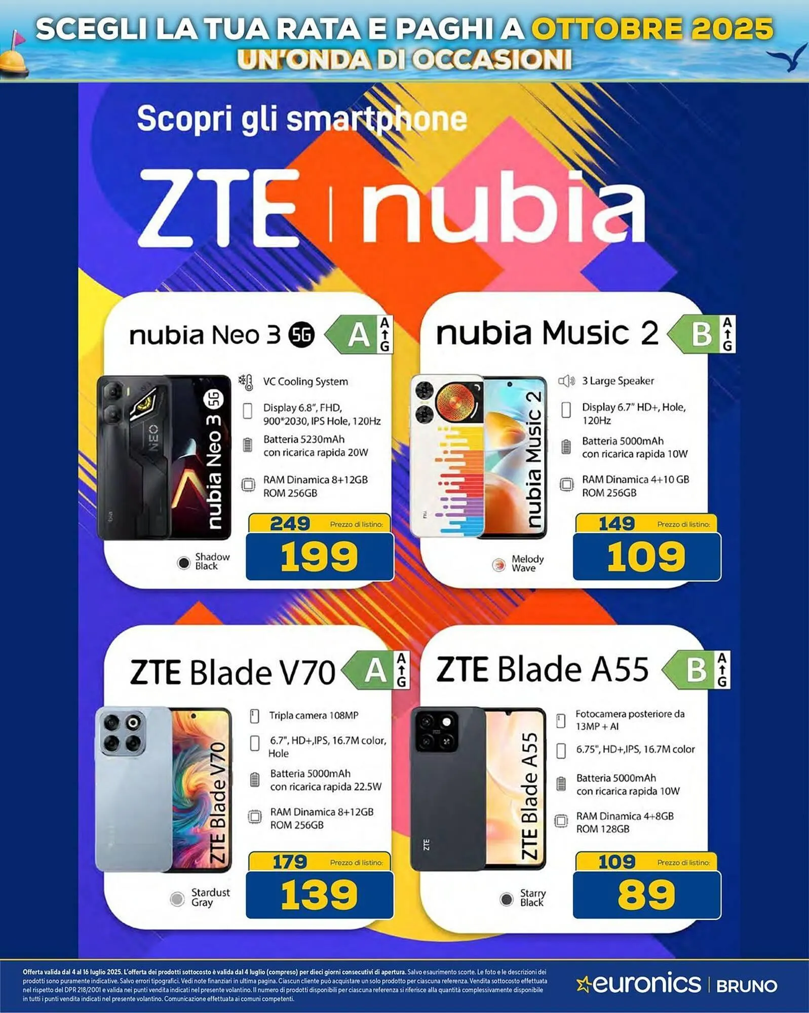 Volantino Euronics da 4 luglio a 16 luglio di 2025 - Pagina del volantino 53