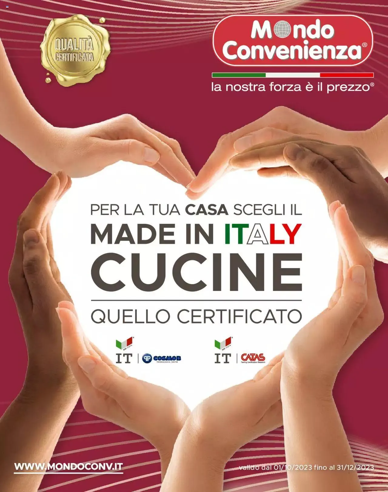 Mondo Convenienza - Catalogo Speciale Cucine 2023 da 1 ottobre a 31 dicembre di 2023 - Pagina del volantino 1