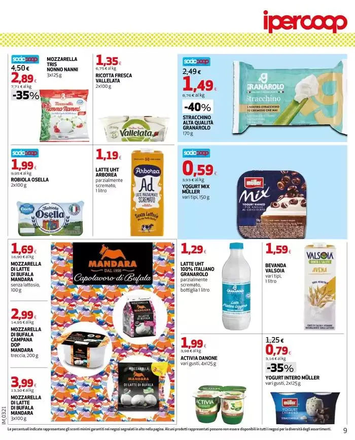 Sconti fino al 50% da 13 marzo a 26 marzo di 2025 - Pagina del volantino 9