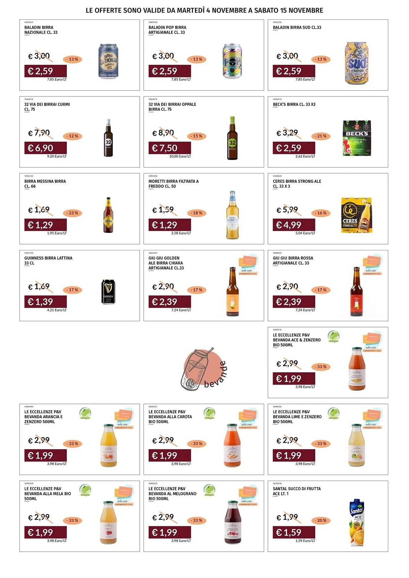 Volantino Prezzemolo e Vitale da 4 novembre a 15 novembre di 2025 - Pagina del volantino 29
