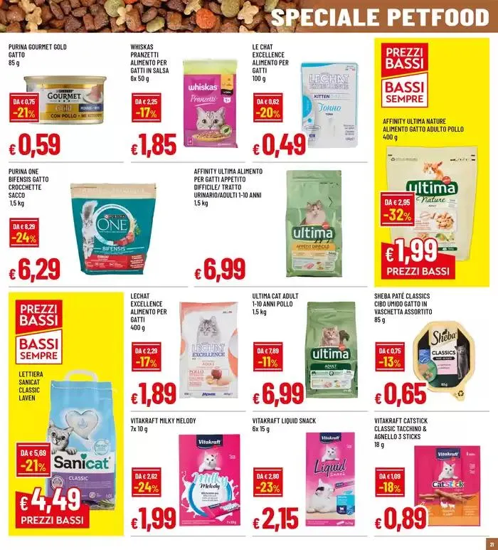 Sorridi prezzi ancora piu bassi da 23 gennaio a 5 febbraio di 2025 - Pagina del volantino 21