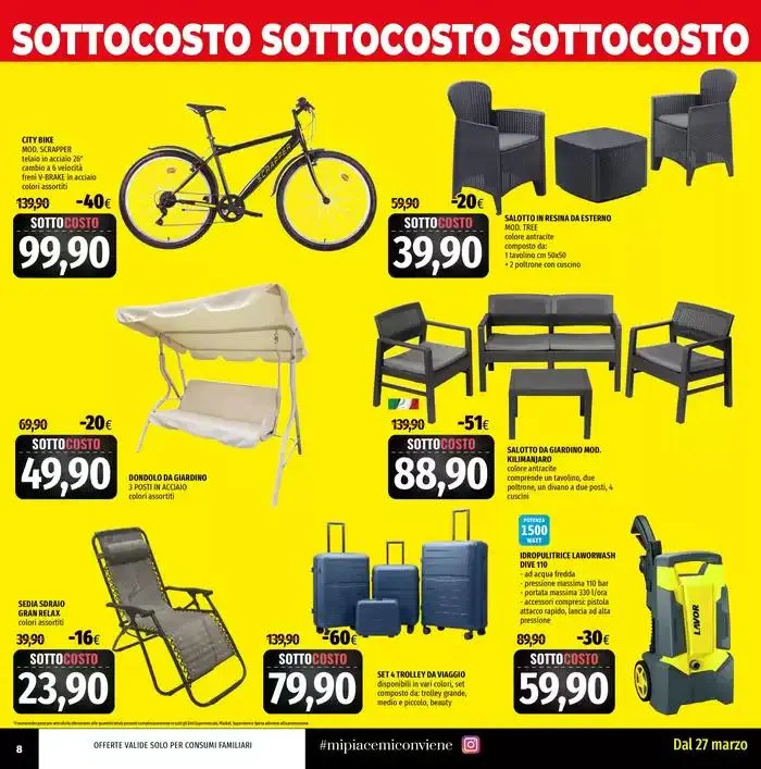 SOTTOCOSTO da 27 marzo a 9 aprile di 2025 - Pagina del volantino 8