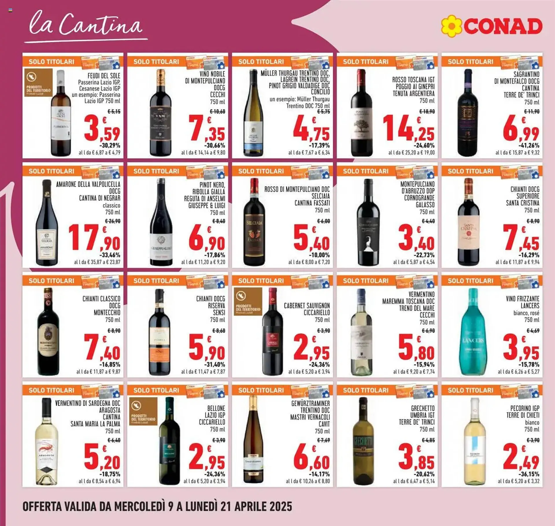 Volantino Conad da 9 aprile a 21 aprile di 2025 - Pagina del volantino 8