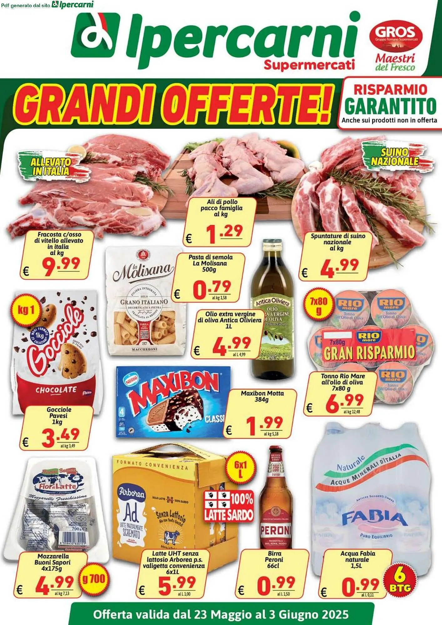 Volantino Ipercarni - 1