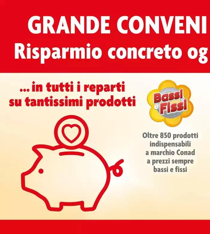 CONAD apre a Lovere da 26 marzo a 8 aprile di 2025 - Pagina del volantino 6