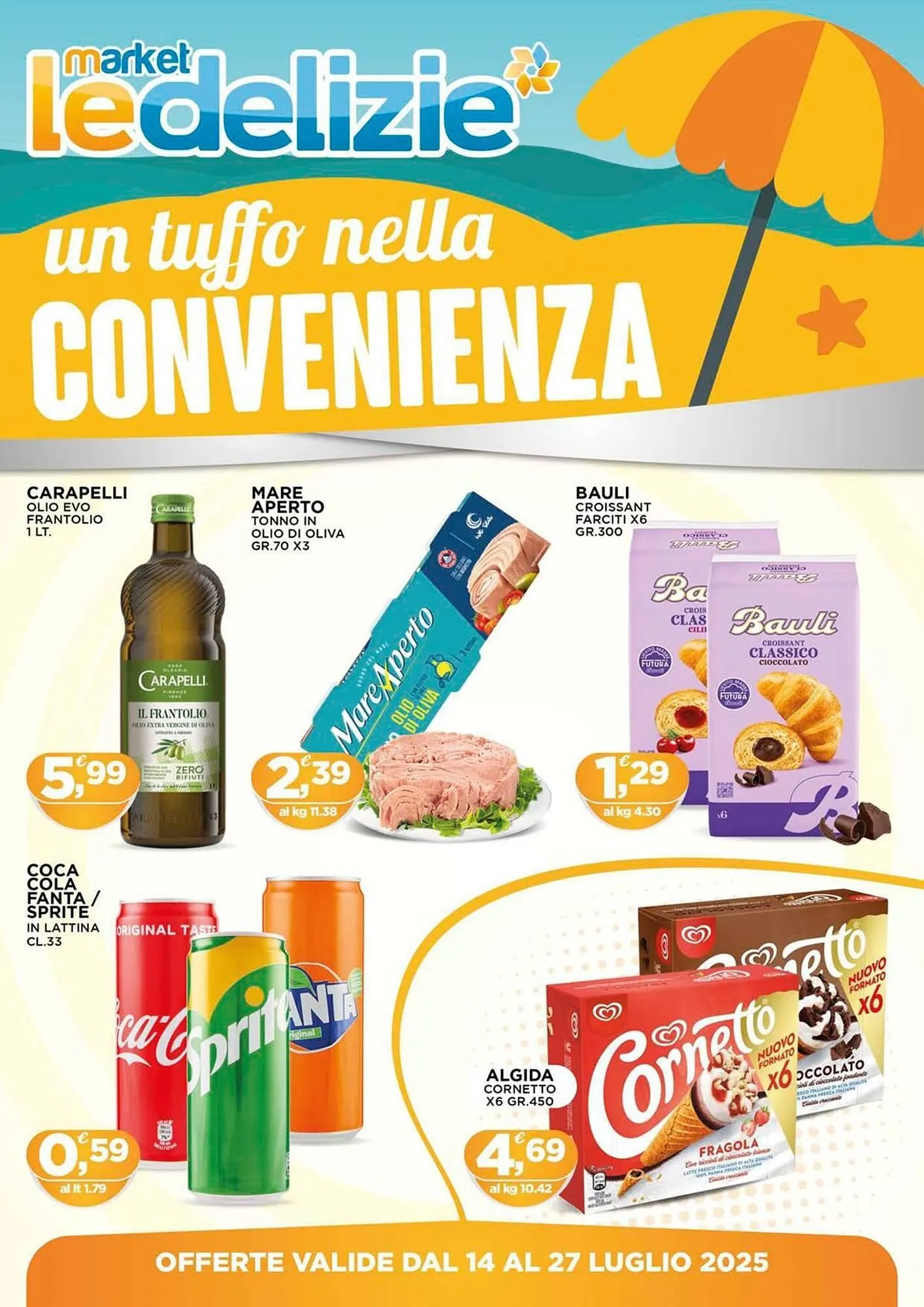 Volantino Le Delizie del Sud - 1