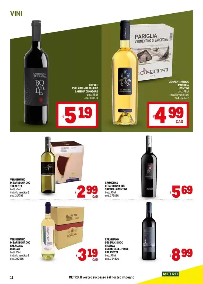 Sapori d'Italia -Sardegna da 2 maggio a 28 maggio di 2025 - Pagina del volantino 11