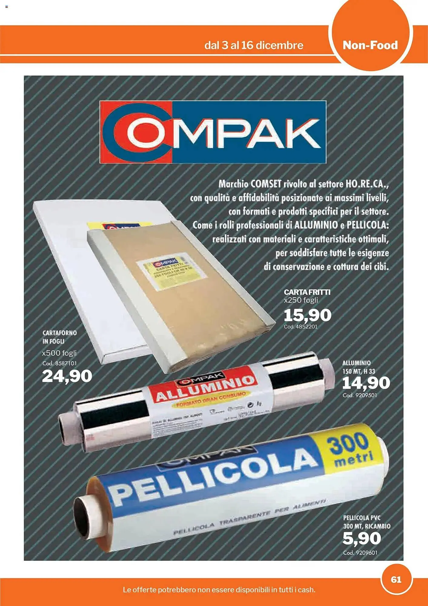 Volantino GrosMarket da 3 dicembre a 16 dicembre di 2025 - Pagina del volantino 61