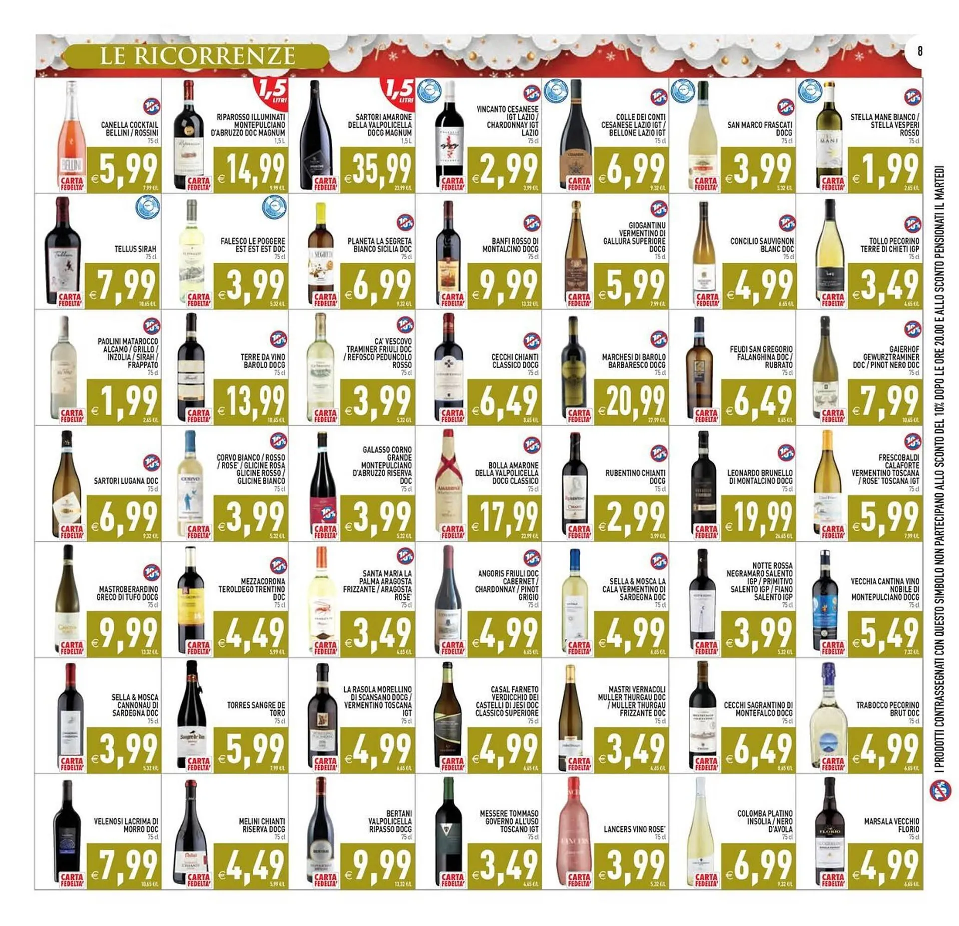 Volantino Supermercati Agorà da 6 dicembre a 15 dicembre di 2025 - Pagina del volantino 8