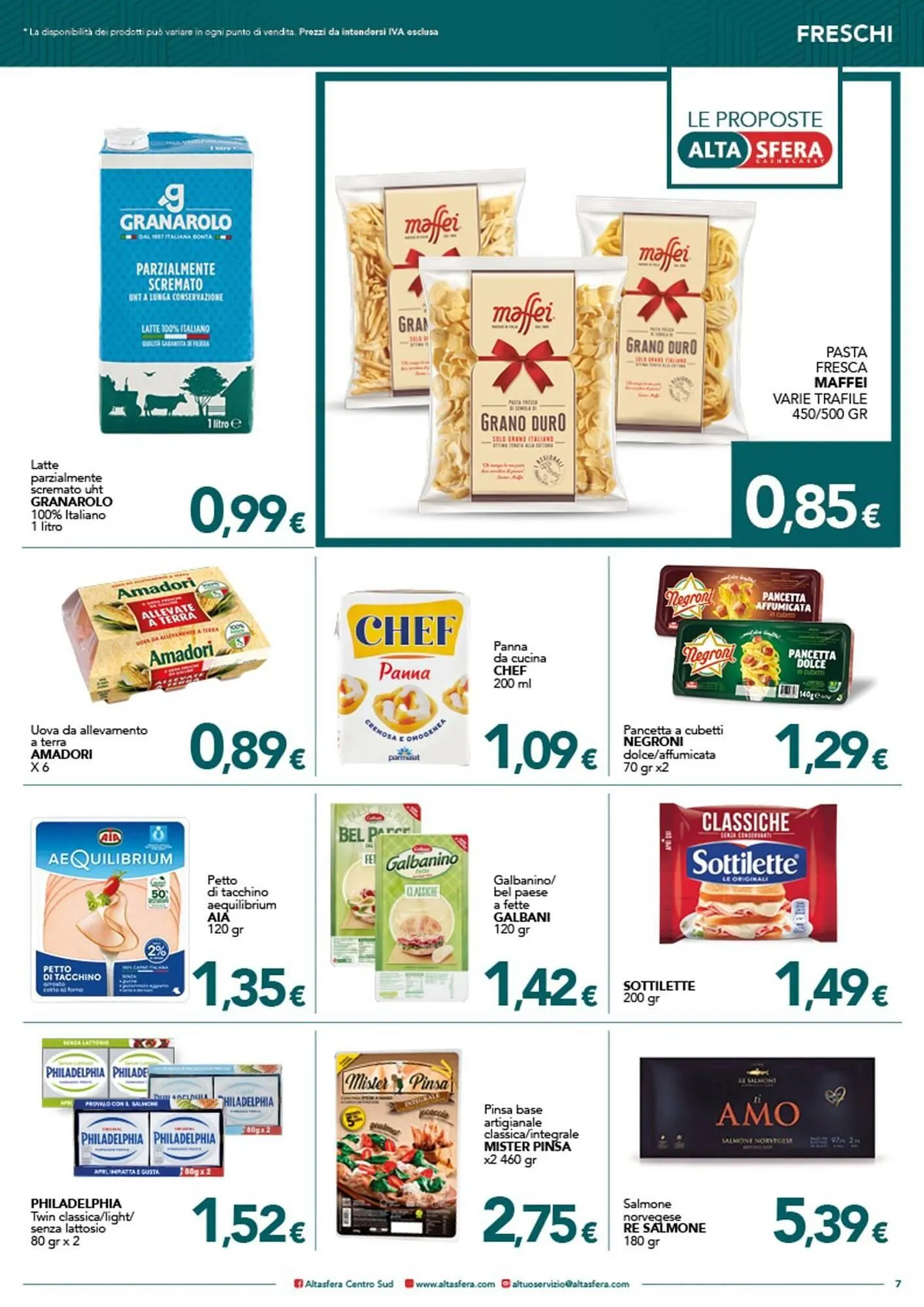 Volantino Altasfera da 16 luglio a 29 luglio di 2025 - Pagina del volantino 7
