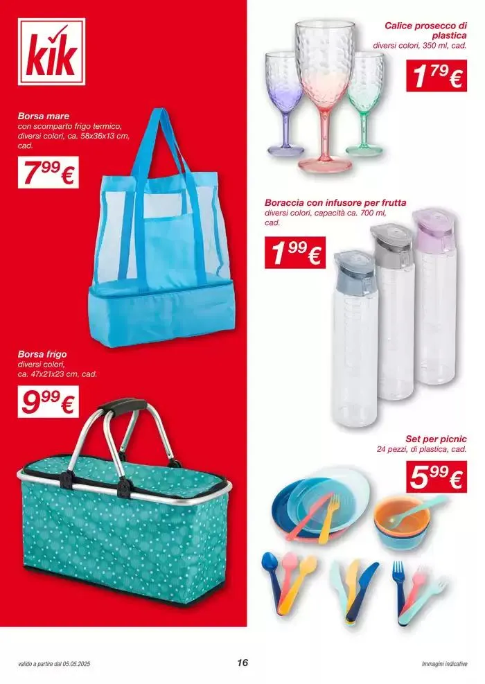Mooolto di piu e finalmente estate! da 5 maggio a 17 maggio di 2025 - Pagina del volantino 16