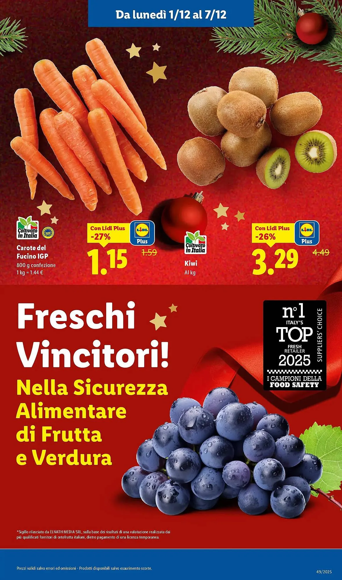 Volantino Lidl da 1 dicembre a 7 dicembre di 2025 - Pagina del volantino 3