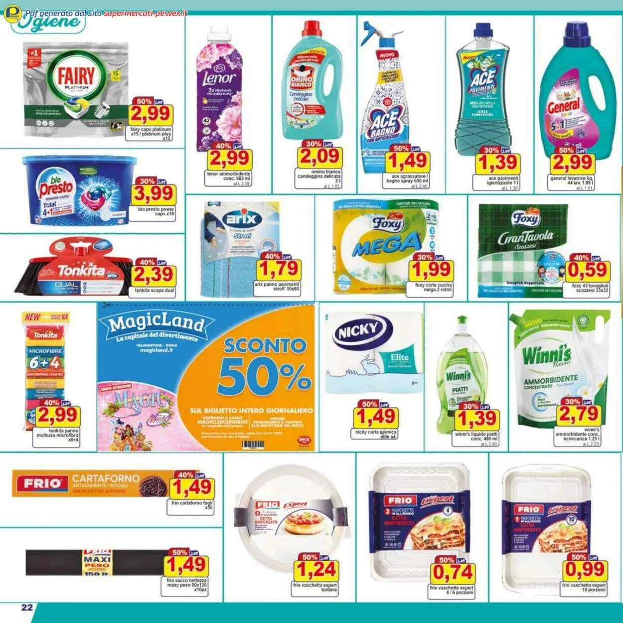 Pewex Volantino attuale da 11 novembre a 25 novembre di 2025 - Pagina del volantino 22