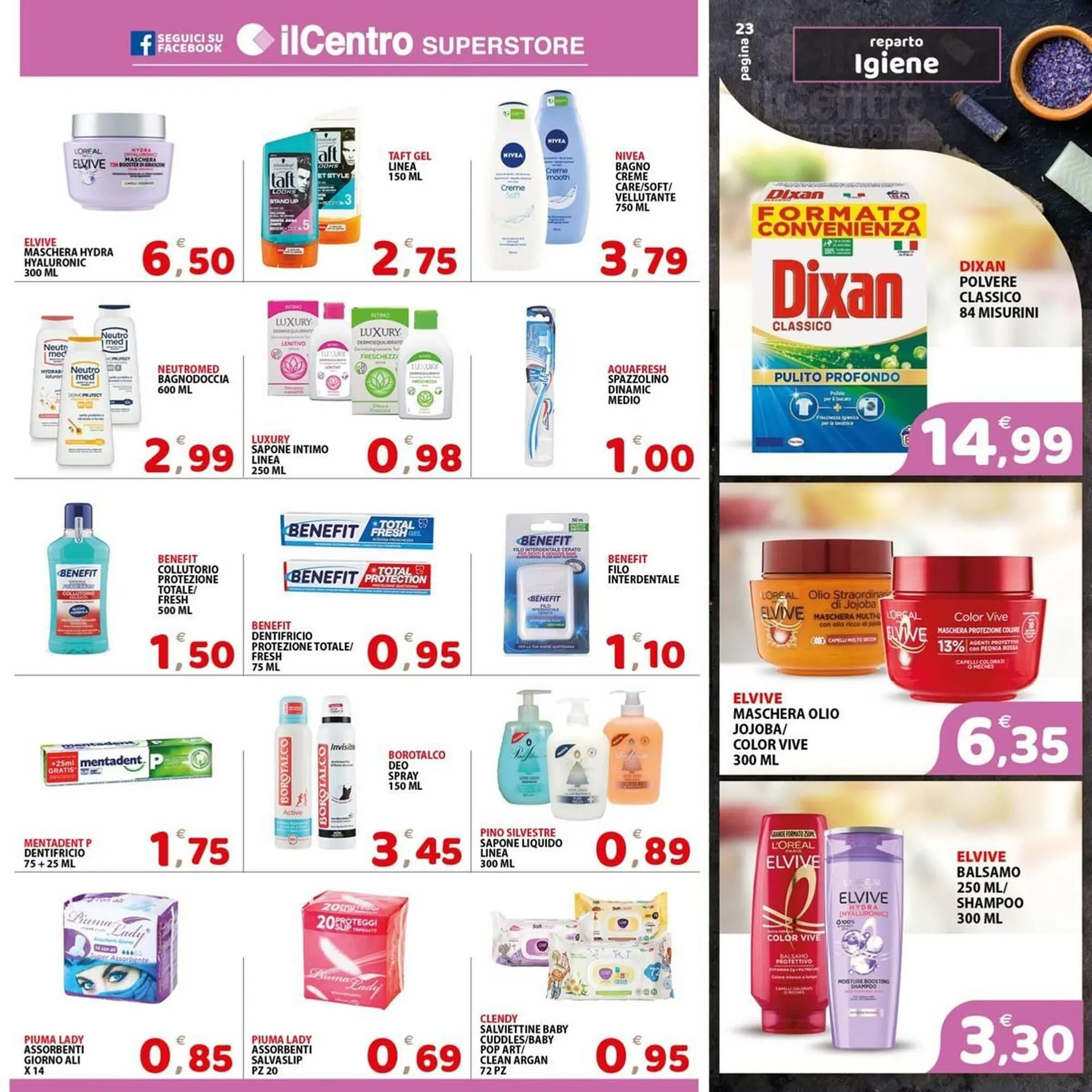 Volantino Il Centro Superstore da 30 giugno a 8 luglio di 2025 - Pagina del volantino 23