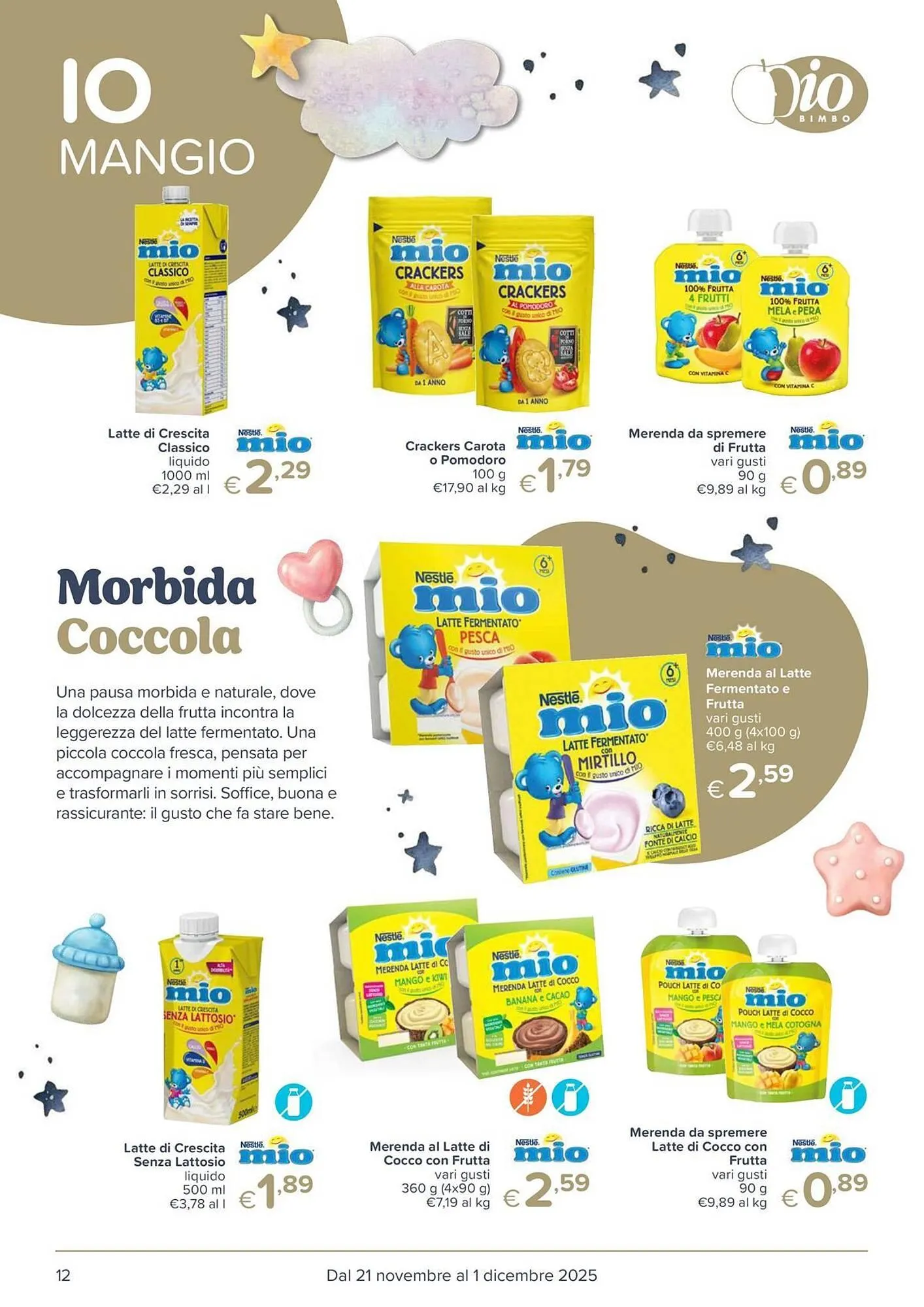 Volantino Io Bimbo da 21 novembre a 1 dicembre di 2025 - Pagina del volantino 12