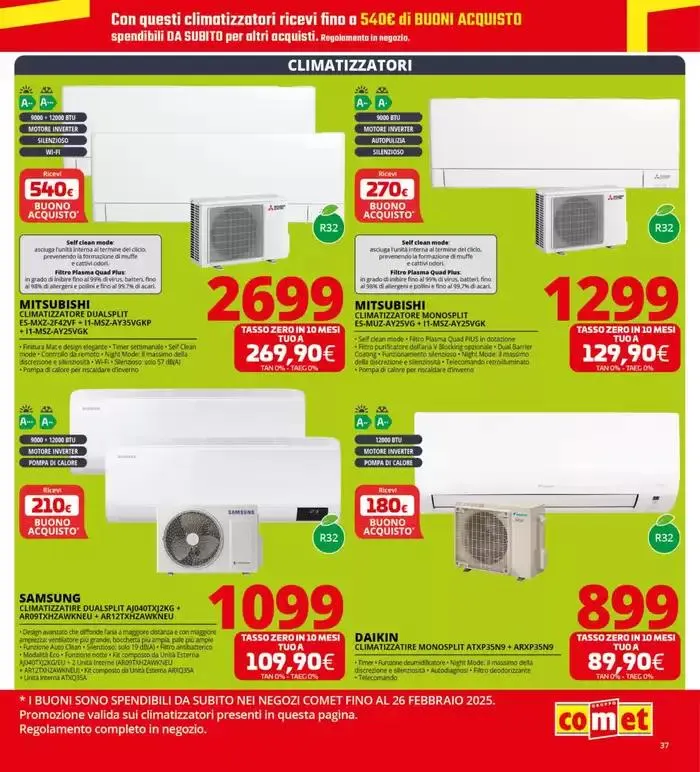 Compra oggi e paghi da Maggio! da 24 gennaio a 5 febbraio di 2025 - Pagina del volantino 37