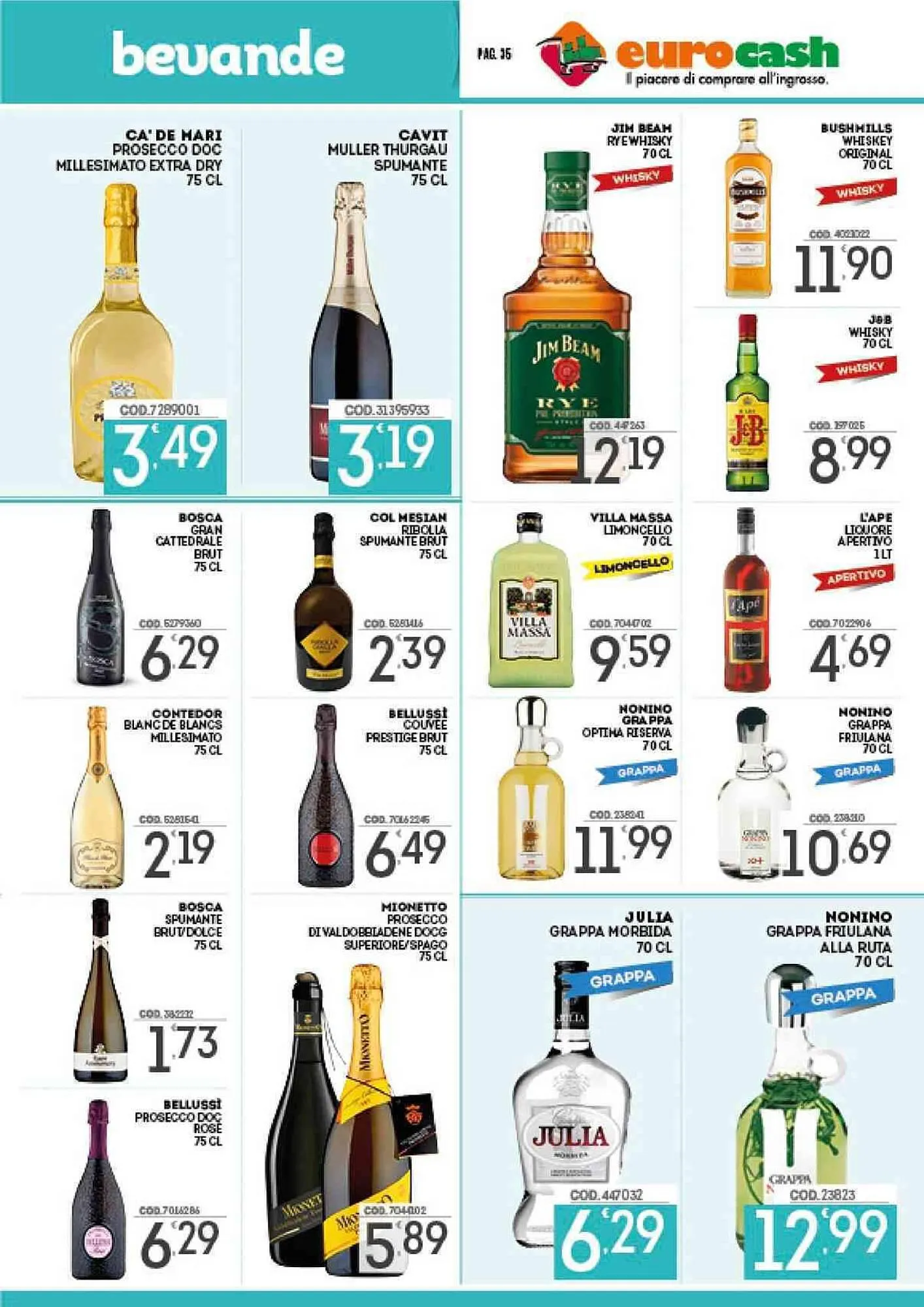 Volantino Eurocash da 3 gennaio a 21 gennaio di 2024 - Pagina del volantino 35