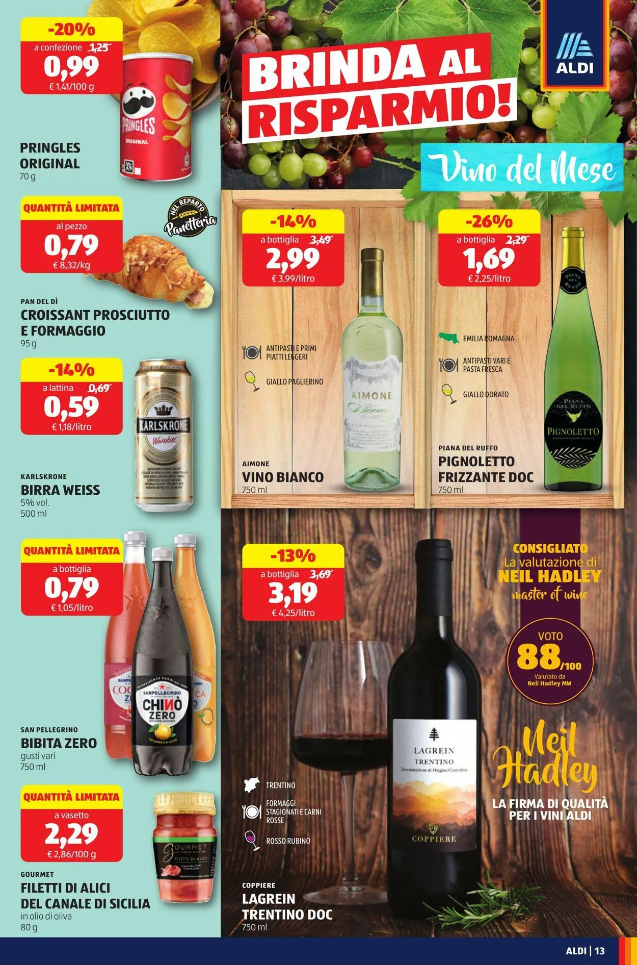 Aldi Volantino attuale da 8 settembre a 14 settembre di 2025 - Pagina del volantino 13