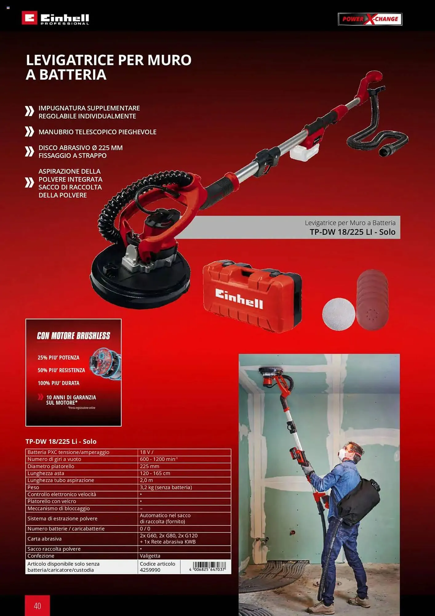 Volantino Einhell da 6 febbraio a 6 febbraio di 2026 - Pagina del volantino 40