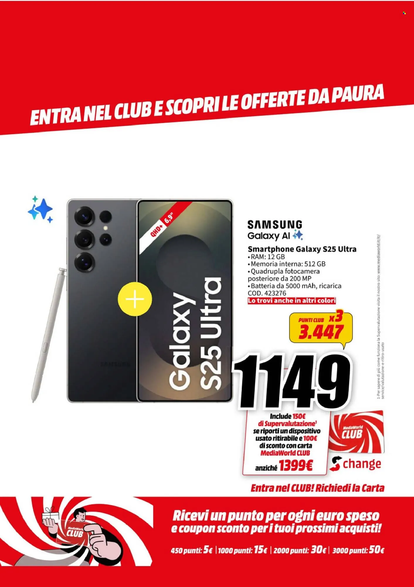 Volantino MediaWorld da 27 ottobre a 31 ottobre di 2025 - Pagina del volantino 3