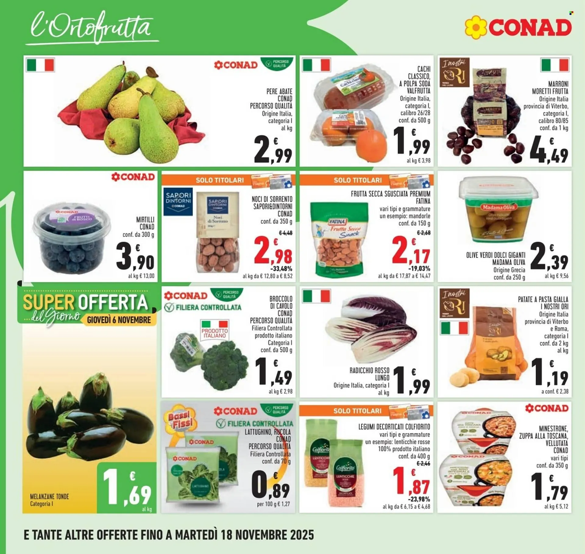 Volantino Conad da 6 novembre a 18 novembre di 2025 - Pagina del volantino 12