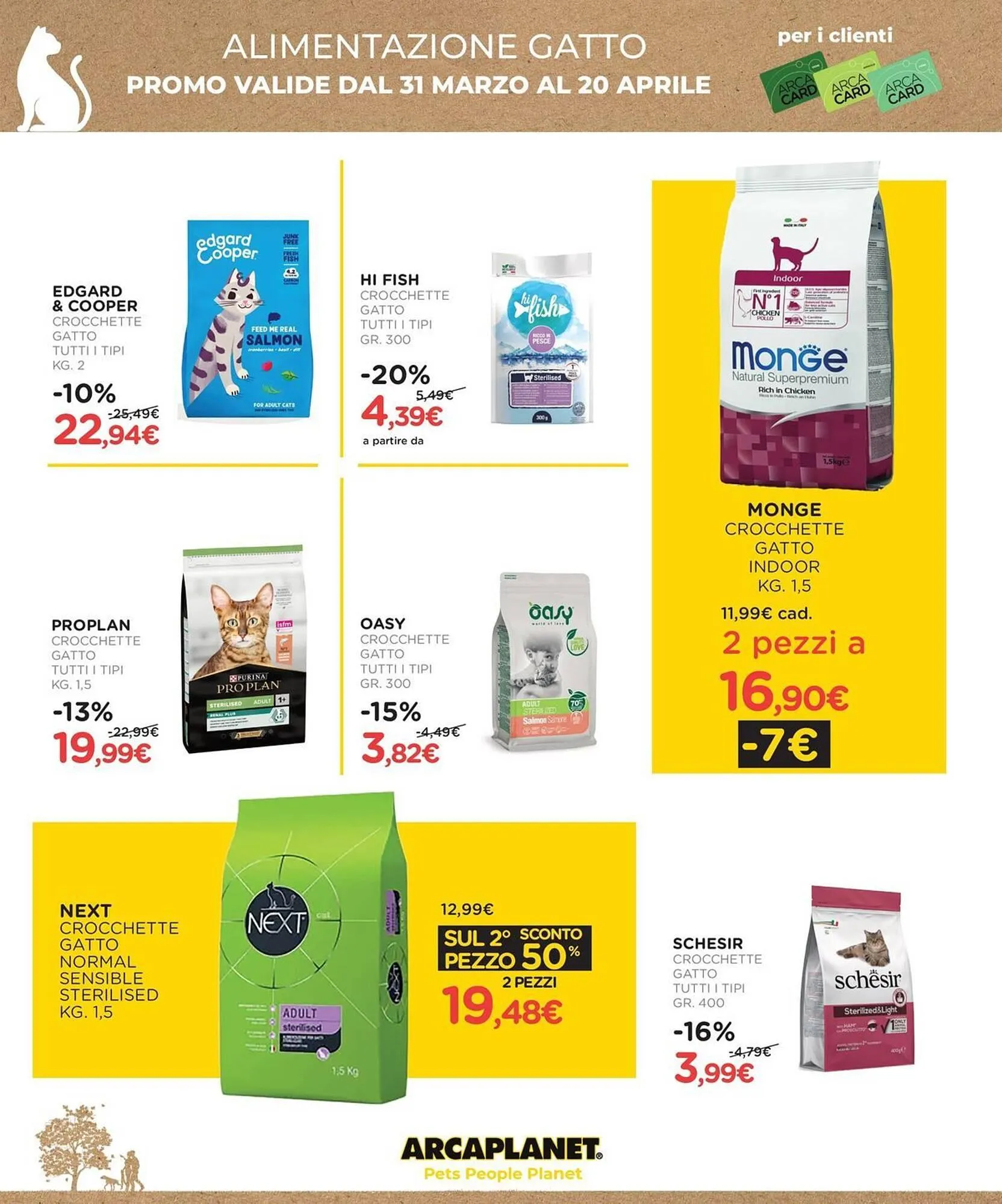 Volantino Arcaplanet da 31 marzo a 20 aprile di 2025 - Pagina del volantino 14