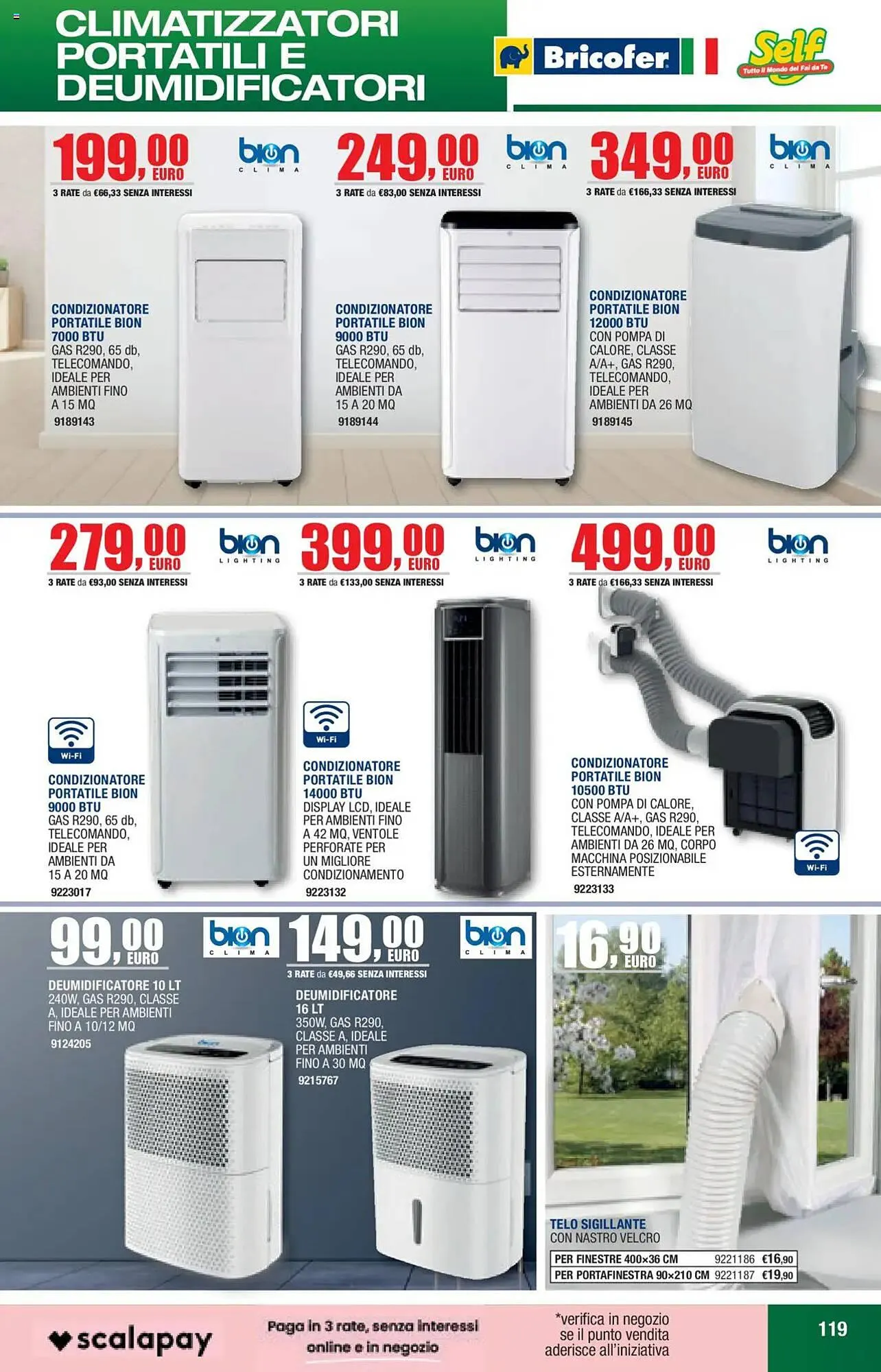 Volantino Bricofer da 27 maggio a 30 settembre di 2025 - Pagina del volantino 119