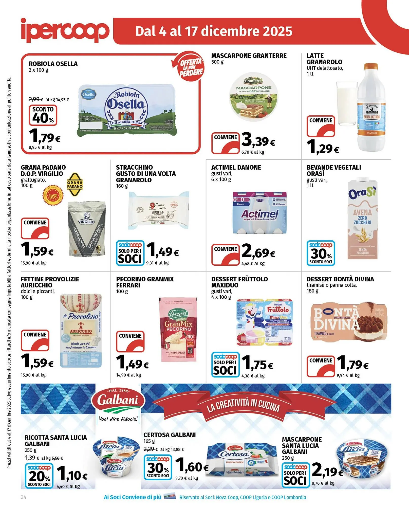 Volantino Ipercoop da 4 dicembre a 17 dicembre di 2025 - Pagina del volantino 24