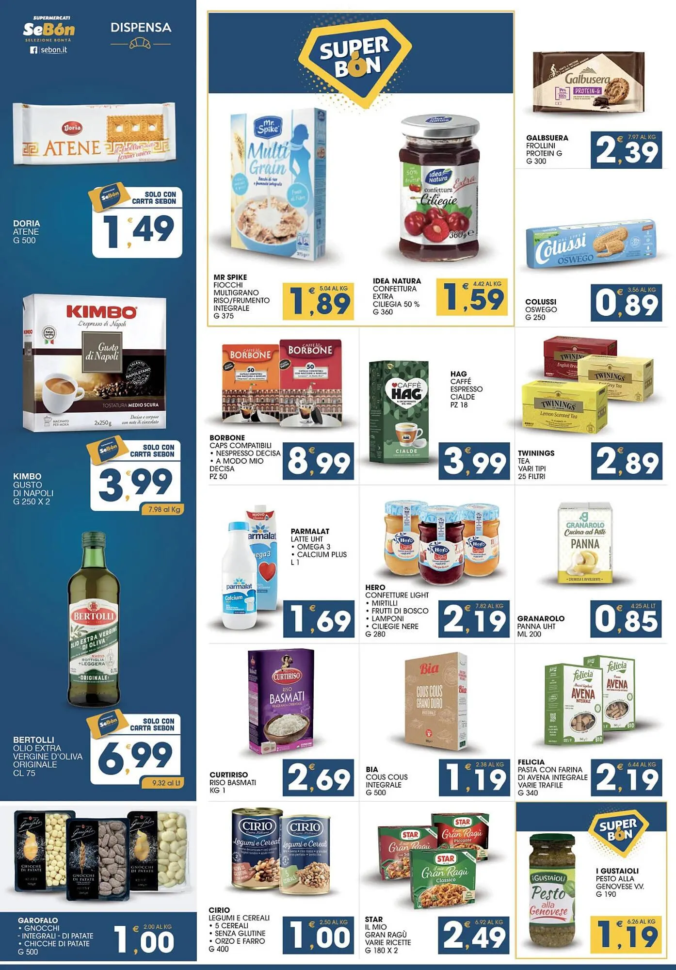 Volantino SeBón Supermercati da 10 settembre a 19 settembre di 2024 - Pagina del volantino 8